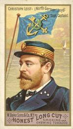 1887 Honest Long Cut Sea Captains (N127) #NNO Christoph Leist Front