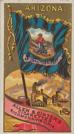 1888 Allen & Ginter Flags of States & Territory (N11) #NNO Arizona Front
