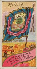 1888 Allen & Ginter Flags of States & Territory (N11) #NNO Dakota Front
