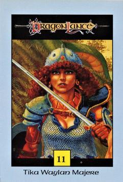 1991 TSR Advanced Dungeons & Dragons - Dragon Magazine #160 #11 Tika Waylan Majere Front