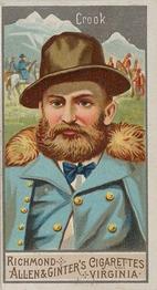 1888 Allen & Ginter Great Generals (N15) #NNO George Crook Front