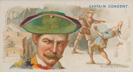 1888 Allen & Ginter Pirates of the Spanish Main (N19) #20 Captain Condent Front
