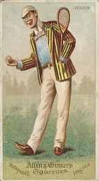 1888 Allen & Ginter World's Dudes (N31) #NNO Tennis Front
