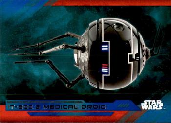 2017 Topps Star Wars: The Last Jedi - Blue #45 IT-S00.2 Medical Droid Front