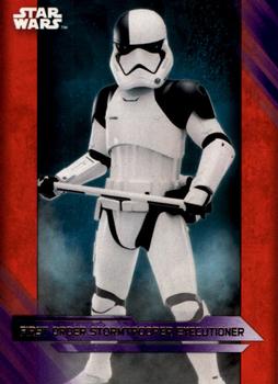 2017 Topps Star Wars: The Last Jedi - Purple #21 First Order Stormtrooper Executioner Front