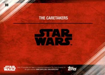 2017 Topps Star Wars: The Last Jedi - Red #99 The Caretakers Back