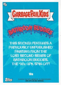 2017 Topps Garbage Pail Kids Battle of the Bands - Bathroom Buddies #10a Di-Ving Back