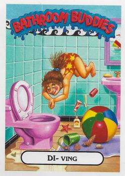 2017 Topps Garbage Pail Kids Battle of the Bands - Bathroom Buddies #10a Di-Ving Front
