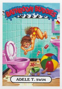 2017 Topps Garbage Pail Kids Battle of the Bands - Bathroom Buddies #10b Adele T. Swim Front