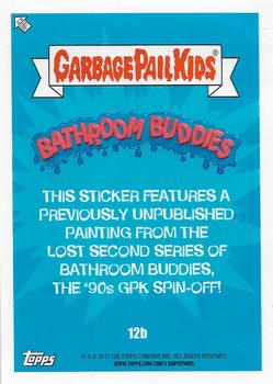 2017 Topps Garbage Pail Kids Battle of the Bands - Bathroom Buddies #12b Hit the Head Harold Back