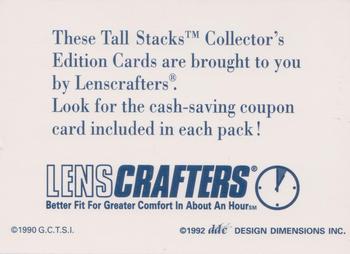 1992 Tall Stacks Special Collector's Edition #NNO Special Collector's Edition Trading Cards Back