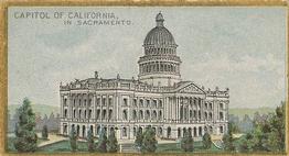 1889 Allen & Ginter General Government and State Capitol Buildings (N14) #NNO California Front