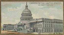 1889 Allen & Ginter General Government and State Capitol Buildings (N14) #NNO Capitol of the United States in Washington Front
