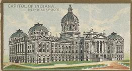 1889 Allen & Ginter General Government and State Capitol Buildings (N14) #NNO Indiana Front