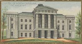 1889 Allen & Ginter General Government and State Capitol Buildings (N14) #NNO North Carolina Front