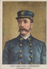 1888 D. Buchner & Co. Police Inspectors & Captains (N288) #NNO Charles Gerdenier Front