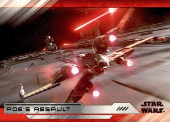 2018 Topps Star Wars The Last Jedi Series 2 #5 Poe's Assault Front