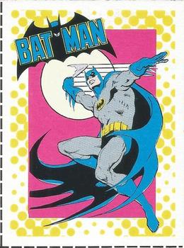 1987 DC Comics Backing Board Cards #2 Batman Front