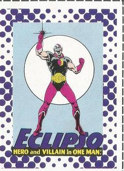 1987 DC Comics Backing Board Cards #48 Eclipso Front