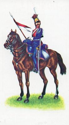 1979 Player's Doncella Napoleonic Uniforms #8 Lancer, 1812: 1st Polish Lancers of the Guard Front