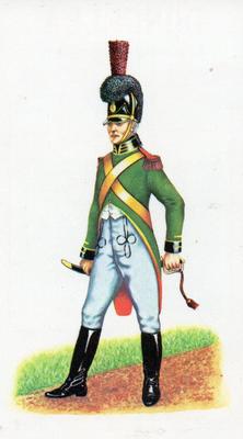 1979 Player's Doncella Napoleonic Uniforms #9 Grenadier, 1810: 2nd Nassau Infantry Regiment Front