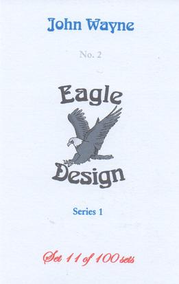 2005 Eagle Design John Wayne Series 1 #2 John Wayne Back