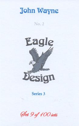 2005 Eagle Design John Wayne Series 3 #2 John Wayne Back