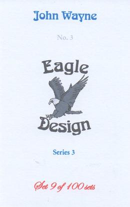 2005 Eagle Design John Wayne Series 3 #3 John Wayne Back