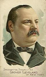 1888 W. Duke, Sons & Co. Presidential Possibilities (N124) #NNO Grover Cleveland Front