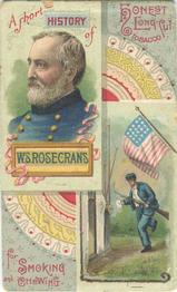 1888 W. Duke, Sons & Co. Histories of Generals (N114) #NNO William S. Rosecrans Front