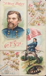1888 W. Duke, Sons & Co. Histories of Generals (N114) #NNO Franz Sigel Front