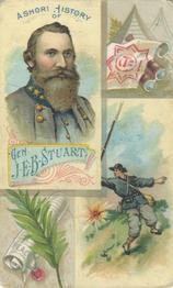 1888 W. Duke, Sons & Co. Histories of Generals (N114) #NNO J.E.B. Stuart Front