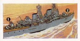 1961 Ching Ships and Their Workings #17 Guided Missile Cruiser Front