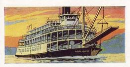 1961 Ching Ships and Their Workings #20 Modern Mississippi Steamboat Front