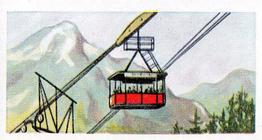 1954 Morning Foods Mornflake Oats World Locomotives #8 Swiss Funicular Railway Front