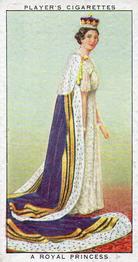 1937 Player's Coronation Series : Ceremonial Dress #4 A Royal Princess Front