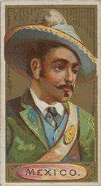 1889 Allen & Ginter Types of All Nations (N24) #NNO Mexico Front