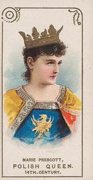 1889 Duke's Actors and Actresses (N71) #NNO Marie Prescott Front