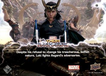 2017 Upper Deck Marvel Thor Ragnarok #0 For Asgard Back