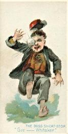 1889 Duke Cigarettes Terrors of America (N88) #NNO The Boss Short-Stop Front
