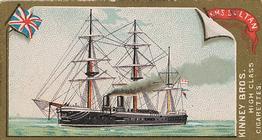 1889 Kinney Brothers Naval Vessels of the World (N226) #NNO H.M.S. Sultan Front