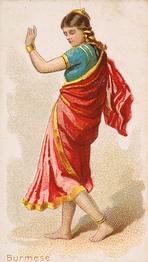 1889 W.S. Kimball & Co. Dancing Women (N186) #NNO Burmese Front