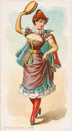 1889 W.S. Kimball & Co. Dancing Women (N186) #NNO Estudiantina Front