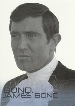 2011 Rittenhouse James Bond Mission Logs - Bond, James Bond #BJB6 George Lazenby Front