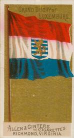 1890 Allen & Ginter Flags of All Nations (N10) #NNO Grand Duchy of Luxemburg Front
