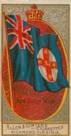 1890 Allen & Ginter Flags of All Nations (N10) #NNO New South Wales Front