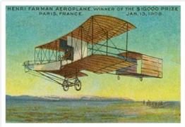 1912 Aeroplane Series (T28) #NNO Henri Farman Aeroplane Front