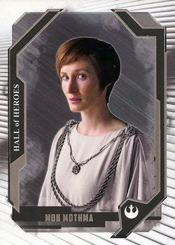 2017 Topps Star Wars Masterwork - Hall of Heroes #HH-3 Mon Mothma Front
