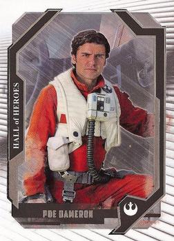 2017 Topps Star Wars Masterwork - Hall of Heroes #HH-4 Poe Dameron Front
