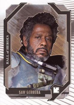 2017 Topps Star Wars Masterwork - Hall of Heroes #HH-8 Saw Gerrera Front